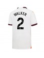 Manchester City Kyle Walker #2 Replika Borta Kläder 2023-24 Kortärmad